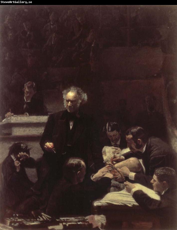 Thomas Eakins The clinic of dr. Majorities